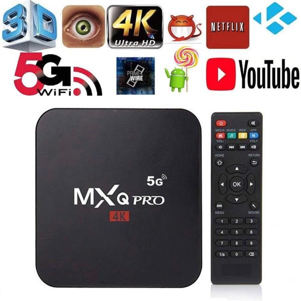 Grote foto mxq pro android 12 tv box mediaspeler tvbox 5g smart 1 8gb 2024 audio tv en foto algemeen