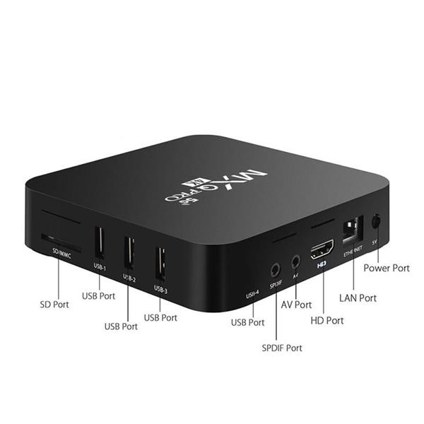 Grote foto mxq pro android 12 tv box mediaspeler iptv 5g 2 16gb smart 2024 audio tv en foto algemeen