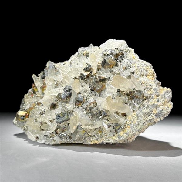 Grote foto pyriet kristalcluster hoogte 13 cm breedte 21 cm 3200 g 1 antiek en kunst curiosa en brocante