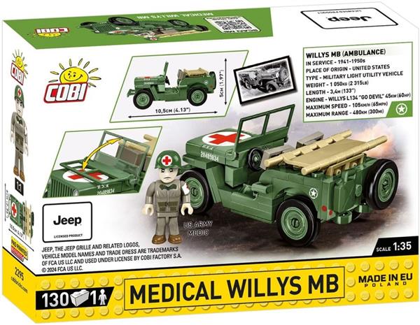 Grote foto cobi 2295 medical willys mb kinderen en baby overige