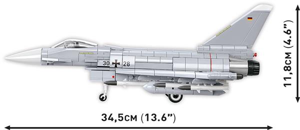 Grote foto cobi 5848 eurofighter typhoon german airforce kinderen en baby overige