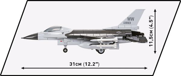 Grote foto cobi 5813 f 16c fighting falcon kinderen en baby overige