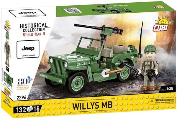 Grote foto cobi 2296 willys mb m2 gun kinderen en baby overige