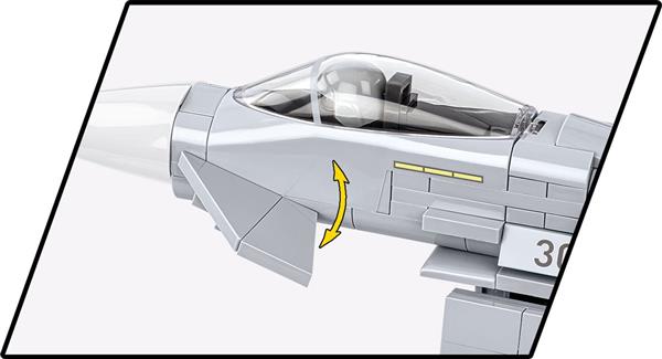 Grote foto cobi 5848 eurofighter typhoon german airforce kinderen en baby overige