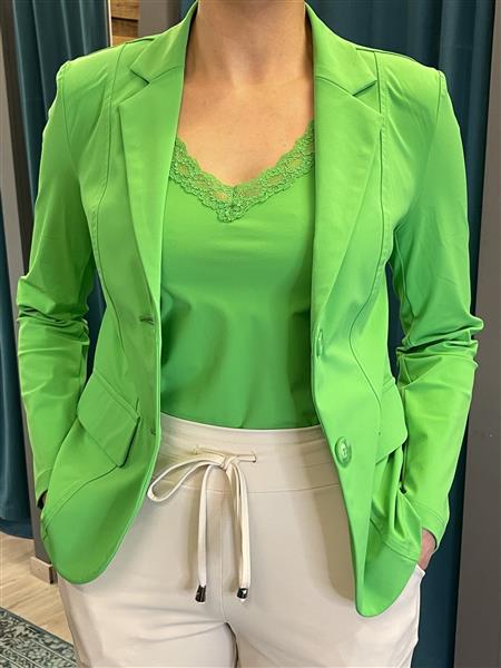 Grote foto travel blazer uni apple green 2015 kleding dames jassen zomer