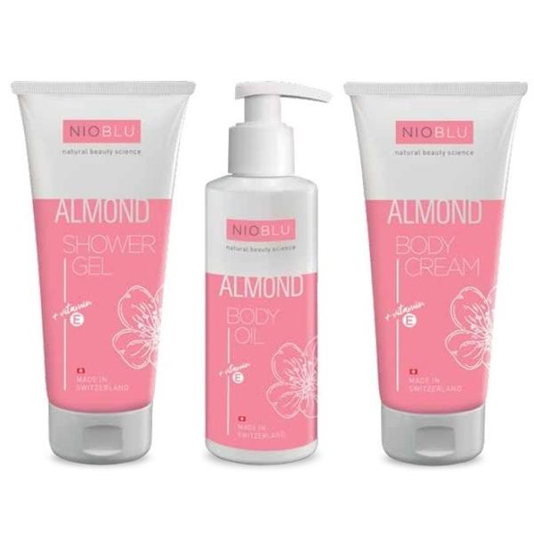 Grote foto nioblu almond shower gel beauty en gezondheid lichaamsverzorging