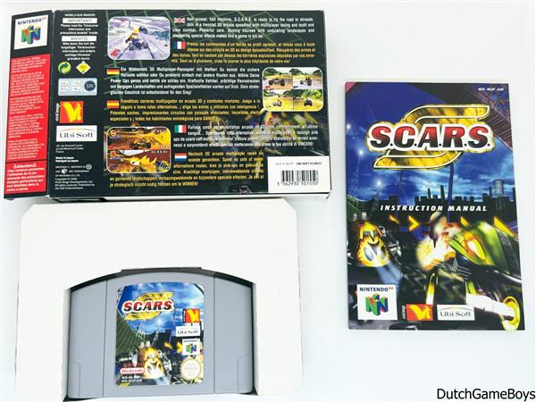 Grote foto nintendo 64 n64 scars s.c.a.r.s. eur spelcomputers games overige nintendo games