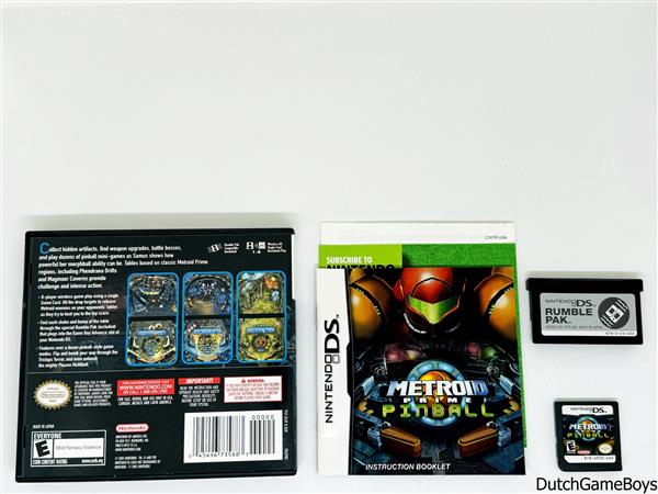 Grote foto nintendo ds metroid prime pinball usa spelcomputers games ds