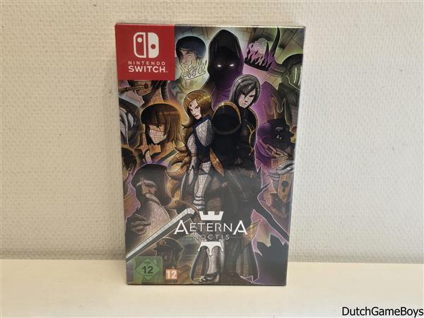 Grote foto nintendo switch aeterna noctis caos edition new sealed spelcomputers games overige