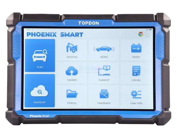 Grote foto topdon phoenix smart auto uitleesapparaat auto onderdelen auto gereedschap