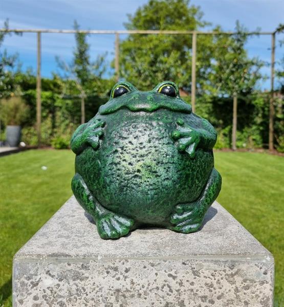 Grote foto beeldje ijzer gegoten gesmeed antiek en kunst curiosa en brocante