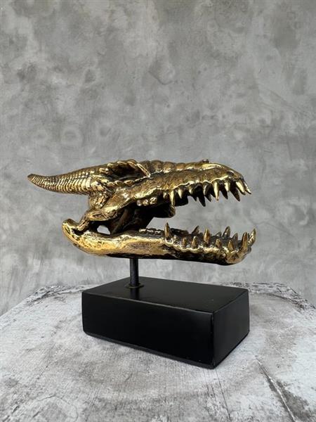 Grote foto beeld no reserve price dragon on a base polished bronze 12 cm brons antiek en kunst curiosa en brocante