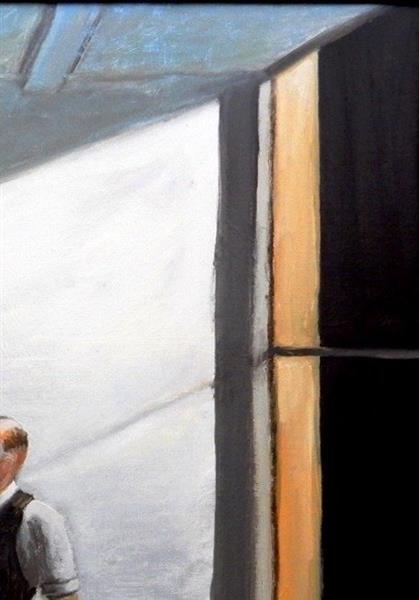 Grote foto dario somigli xx da edward hopper conference at night antiek en kunst curiosa en brocante