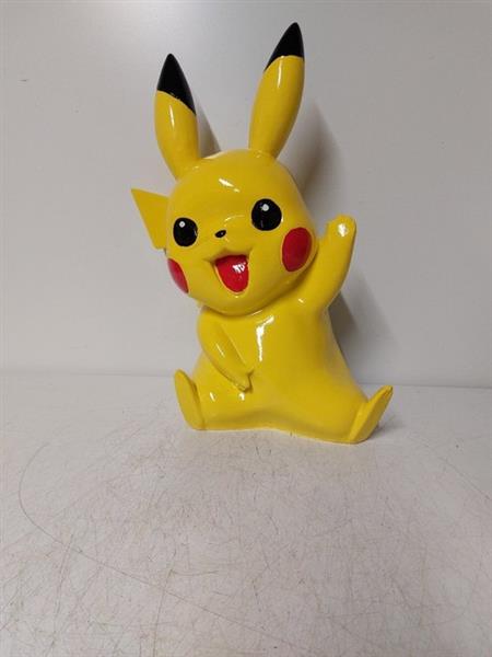 Grote foto beeld beeld pikachu pokemon embleem 38 cm polyresin antiek en kunst curiosa en brocante