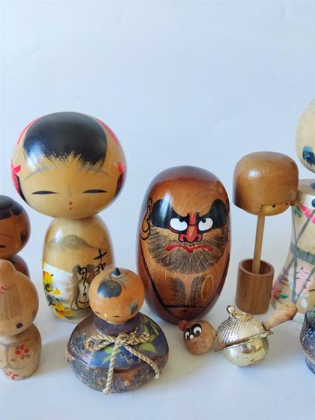 Grote foto ot kokeshi doll antiek en kunst curiosa en brocante