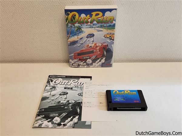 Grote foto msx out run spelcomputers games overige games