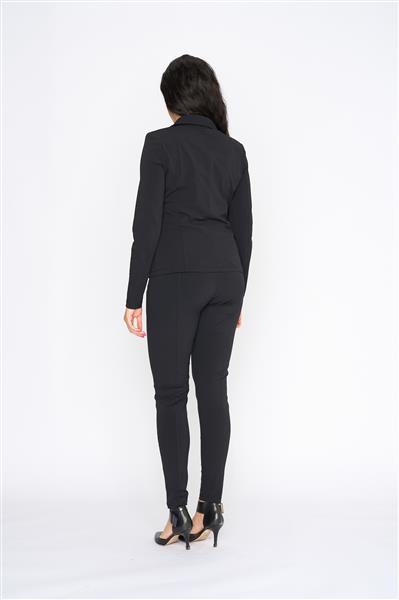Grote foto travel broek uni black 2060 kleding dames broeken en pantalons