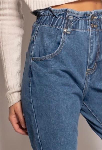 Grote foto high waist slim fit jeans gs m058 kleding dames broeken en pantalons