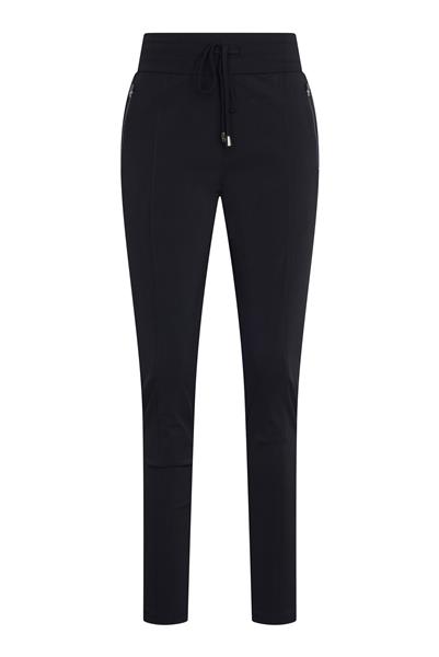 Grote foto travel broek uni black 2060 kleding dames broeken en pantalons