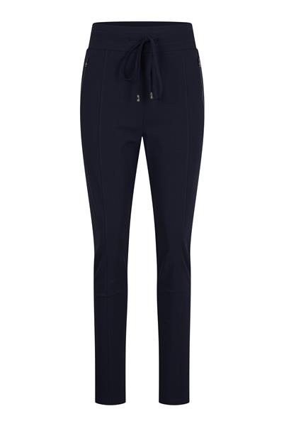 Grote foto travel broek uni black 2060 kleding dames broeken en pantalons