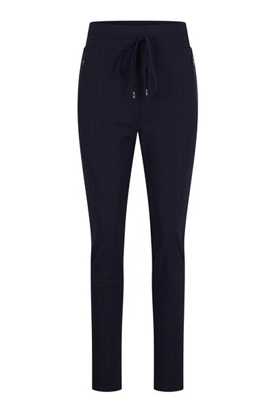 Grote foto travel broek uni black 2060 kleding dames broeken en pantalons