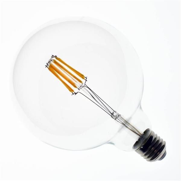 Grote foto led filament lamp g125 e27 8 watt 2700k dimbaar crius huis en inrichting overige