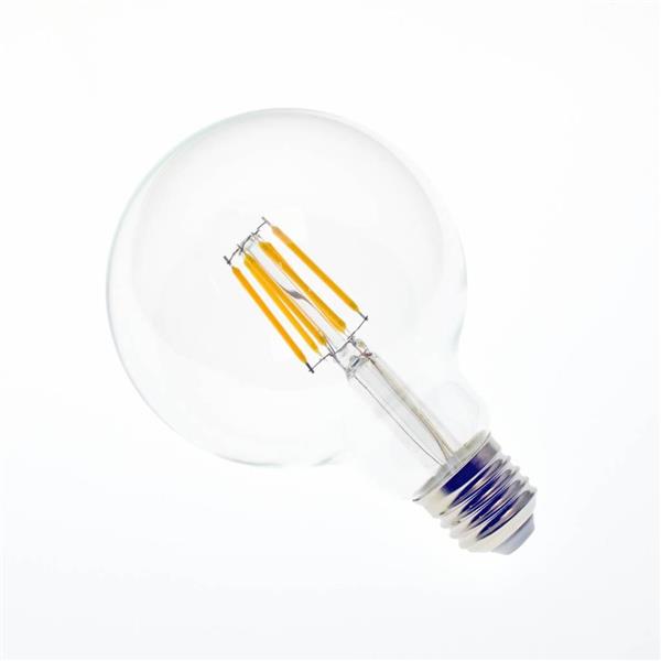 Grote foto led filament lamp g95 e27 6 watt 2700k dimbaar crius huis en inrichting overige