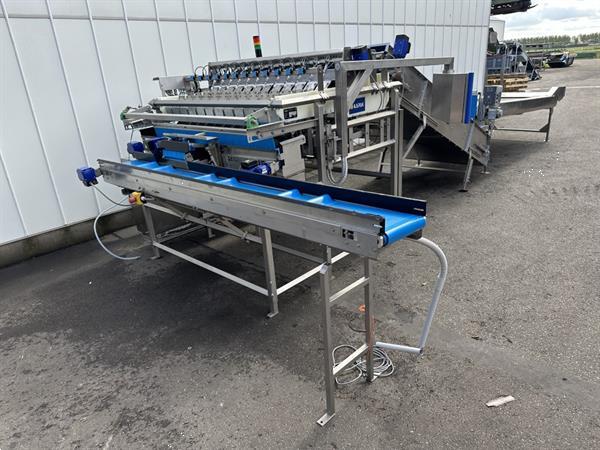 Grote foto ilapak lw1200 sf afweegmachine voor hardfruit zoals appels agrarisch tuinbouw