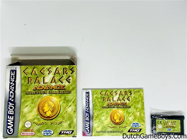 Grote foto gameboy advance gba caesars palace advance millenium gold edition eur spelcomputers games overige nintendo games