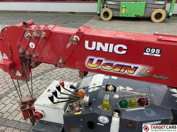Grote foto unic urw 095 cdmer mini tracked crane 0.995t 880cm bi fuel 400v diesel doe het zelf en verbouw kranen en graafmachines