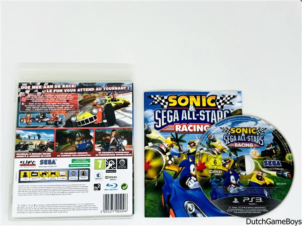 Grote foto playstation 3 ps3 sonic sega all stars racing spelcomputers games playstation 3