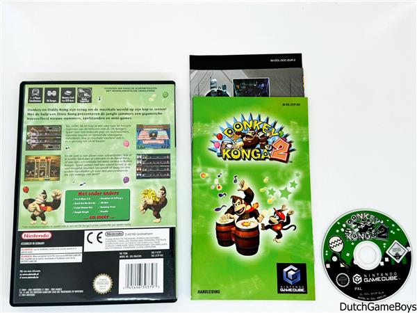 Grote foto nintendo gamecube donkey konga 2 hol spelcomputers games overige nintendo games