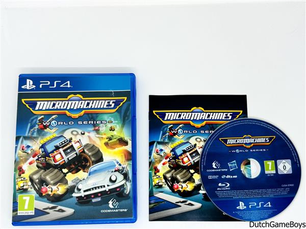 Grote foto playstation 4 ps4 micro machines world series spelcomputers games overige games