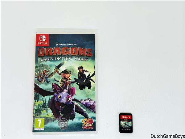 Grote foto nintendo switch dragons dawn of new riders spelcomputers games overige