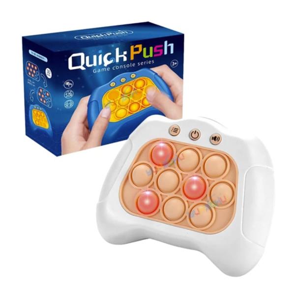 Grote foto pop it spel console fidget toy controller quick push anti stress motoriek speelgoed wit kinderen en baby overige