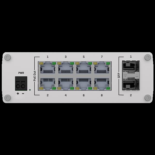 Grote foto teltonika poe switch 240w unmanaged 8 poorten 2 uplink tot 1000mbps tk tsw200 computers en software netwerkkaarten routers en switches