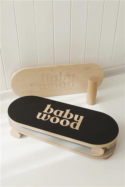 Grote foto balance board babywood black black kinderen en baby overige