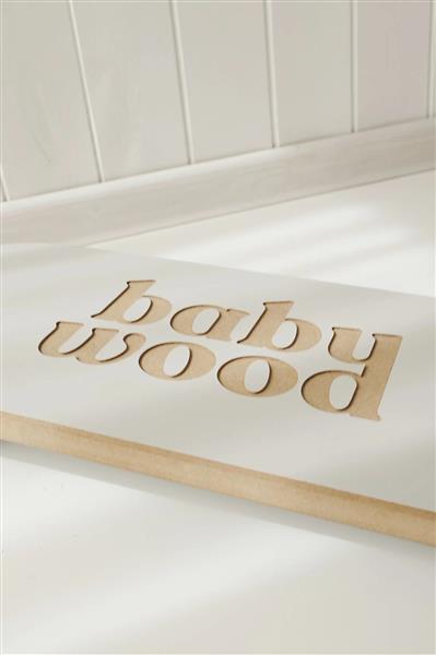 Grote foto balance board babywood white white kinderen en baby overige