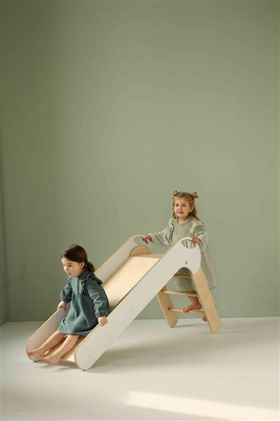 Grote foto opvouwbare houten glijbaan glijbaan kinderen en baby overige