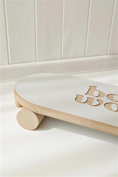 Grote foto balance board babywood white white kinderen en baby overige