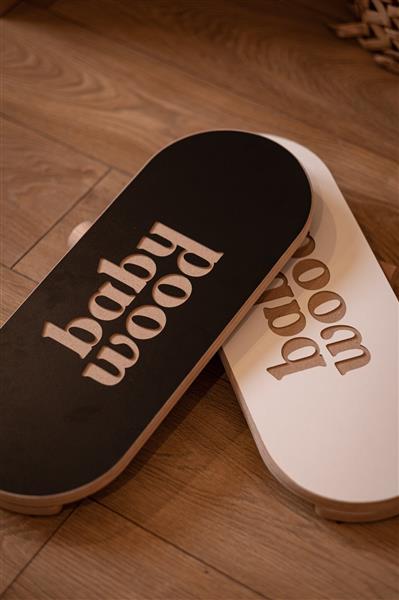 Grote foto balance board babywood white white kinderen en baby overige