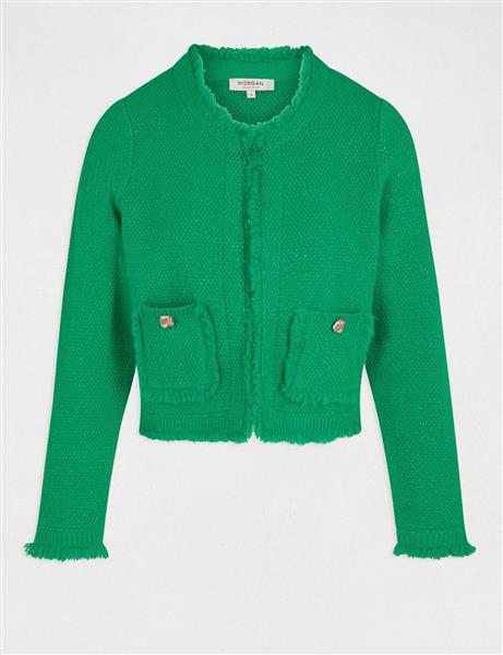 Grote foto long sleeved cardigan 231 mjoli kleding dames truien en vesten