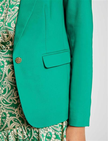 Grote foto straight buttoned blazer 222 vlime green kleding dames jassen zomer