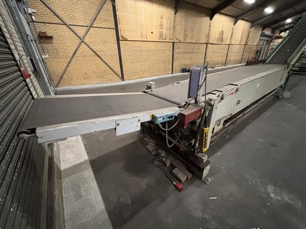 Grote foto newland conveyors mtc3x telescopische transportband voor het laden en lossen van containers agrarisch transportbanden