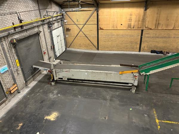 Grote foto newland conveyors mtc3x telescopische transportband voor het laden en lossen van containers agrarisch transportbanden