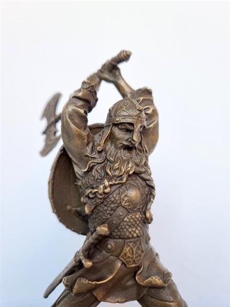 Grote foto viking brons marmer antiek en kunst curiosa en brocante