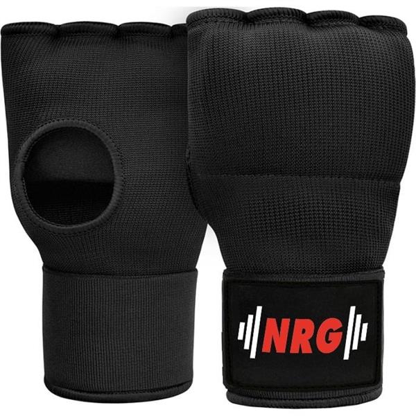 Grote foto nrg fitness gel binnenhandschoenen met bandage maat s sport en fitness vechtsporten en zelfverdediging