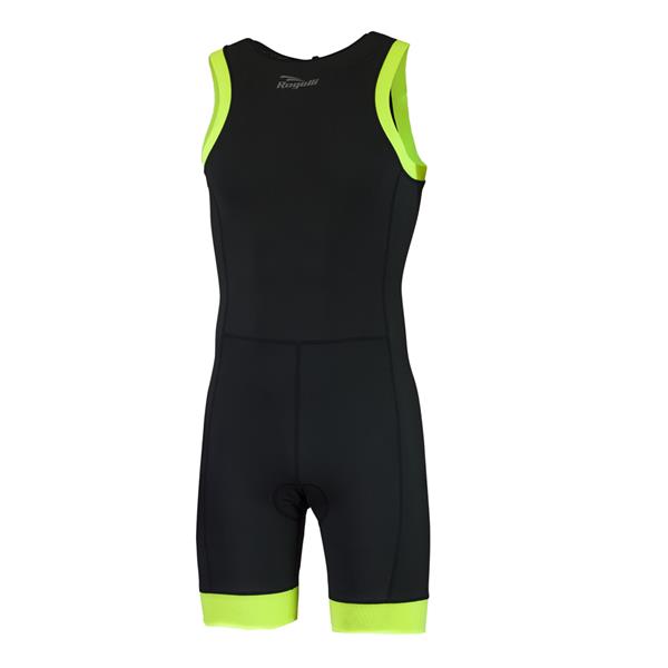 Grote foto taupo triathlon pak zwart met fluor geel sport en fitness fitness