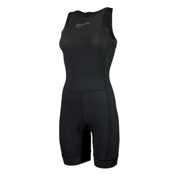 Grote foto taupo dames triathlon suit zwart sport en fitness fitness