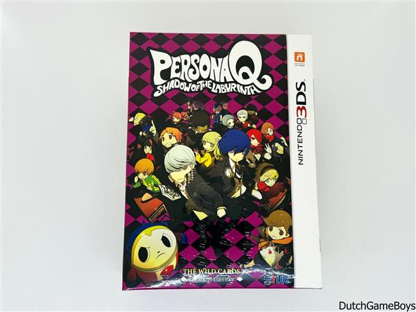 Grote foto nintendo ds persona q shadow of the labyrinth the wild cards premium edition new sealed spelcomputers games ds